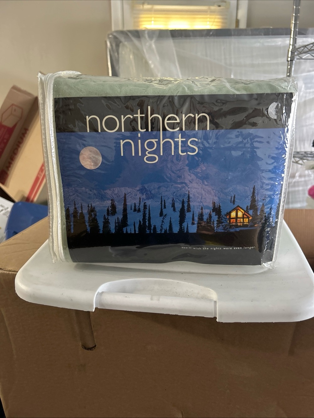 Northern nights sheet set- Sage Green